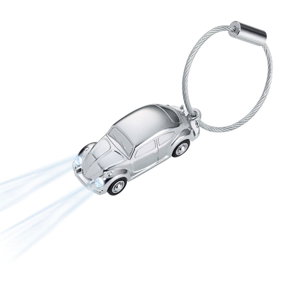 Troika VW Vehicle Keyring avec lumière LED (argent)