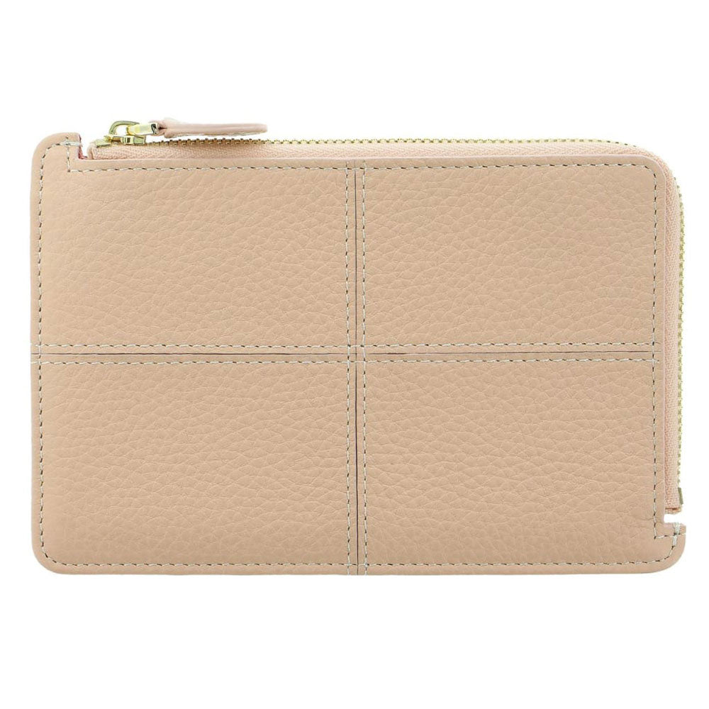 Porta della carta zip morbida classica classica di filofax