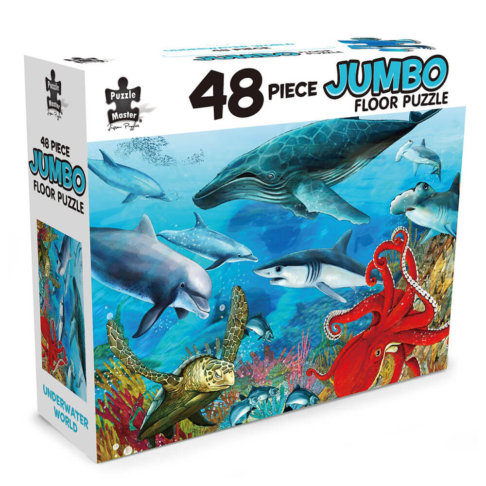 Quebra -cabeça de piso jumbo 48pcs