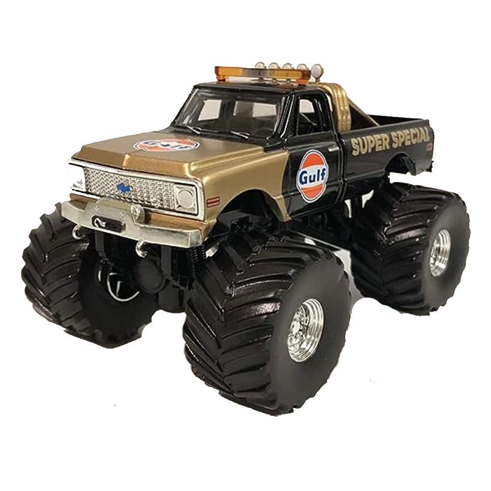 1971 Gulf Oil Chevrolet K-10 Monster Truck 1:43 Scale