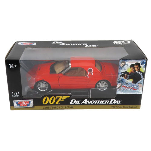 2002 James Bond Ford Thunderbird Hard Top 1:24 Model Car