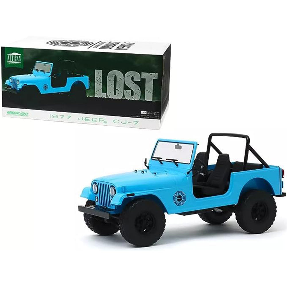 1977 Jeep CJ-7 Dharma Movie from Artisan 1:18 Model Car