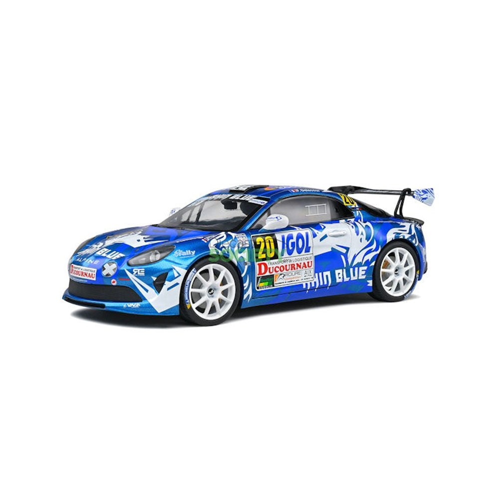 Alpine A110 RallyE Rallye Du Var 2021 1/18 Scale Model