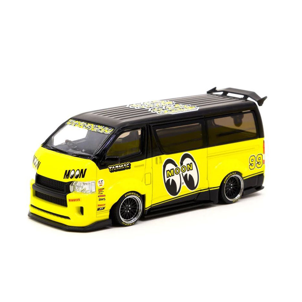 Toyota Hiace Widebody Mooneyes Team Van 1/43 Scale Model