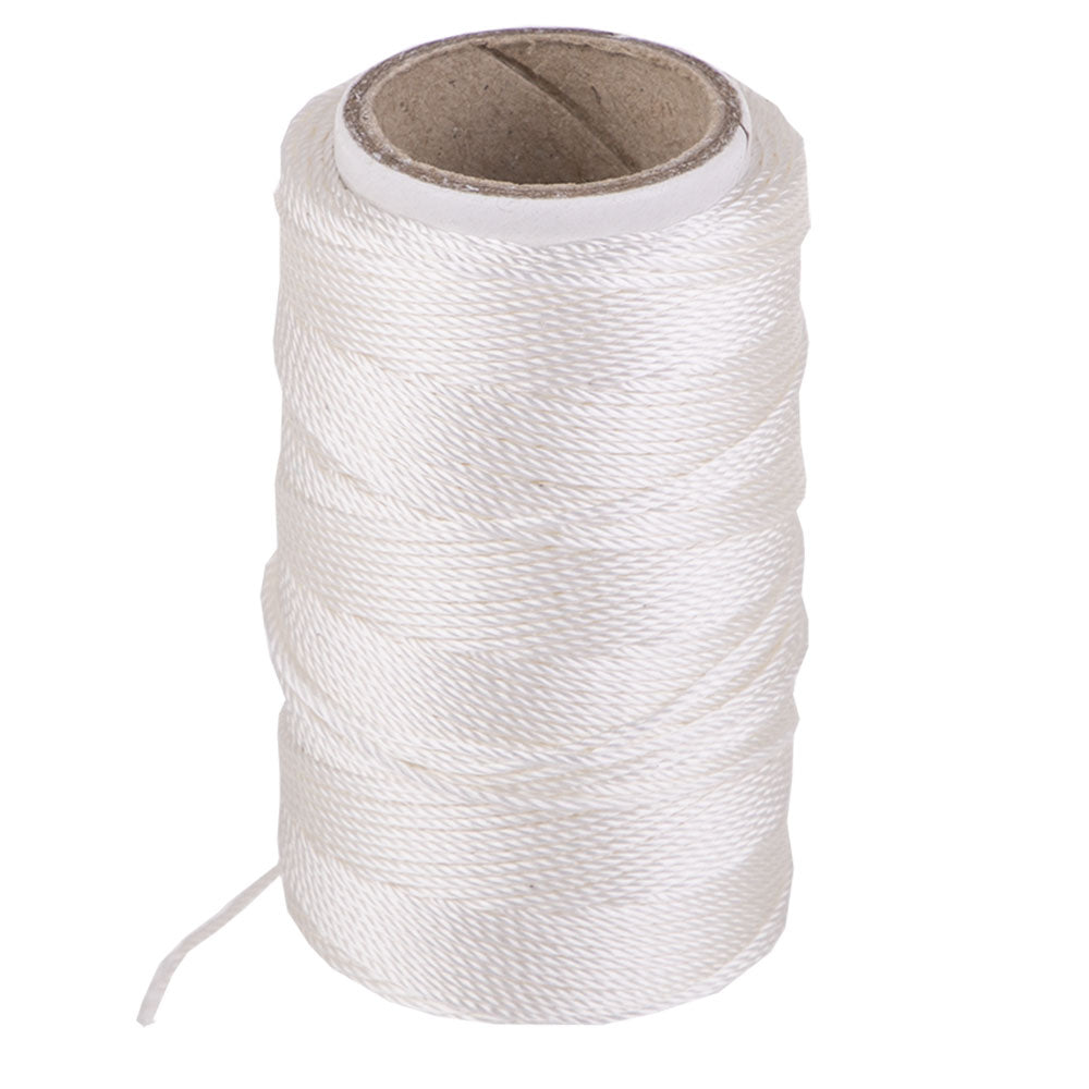 Appetito Rayon Cooking Twine with Cutter (White)