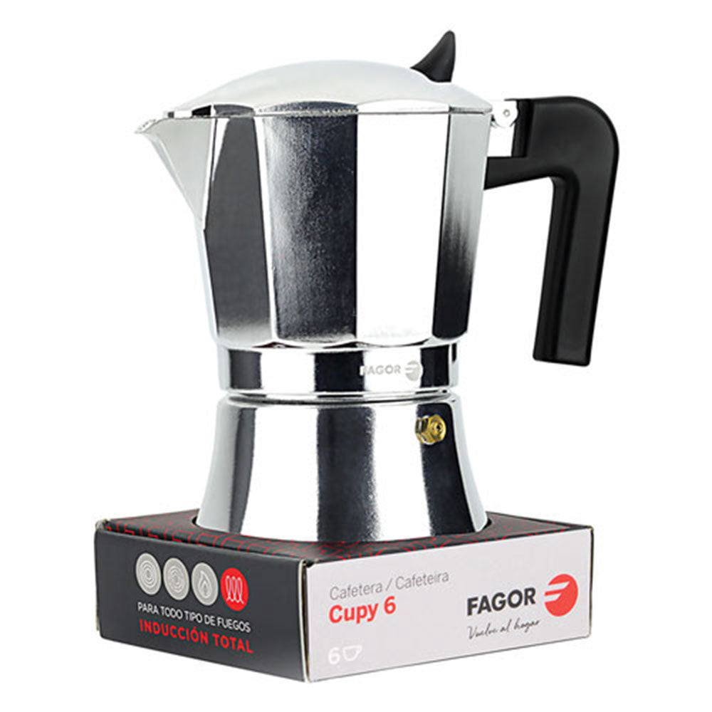 Fagor Cupy aluminium espressomaker