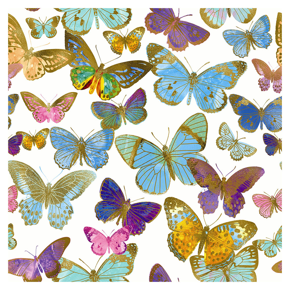 Paper+Design Butterflies Luncheon Napkins