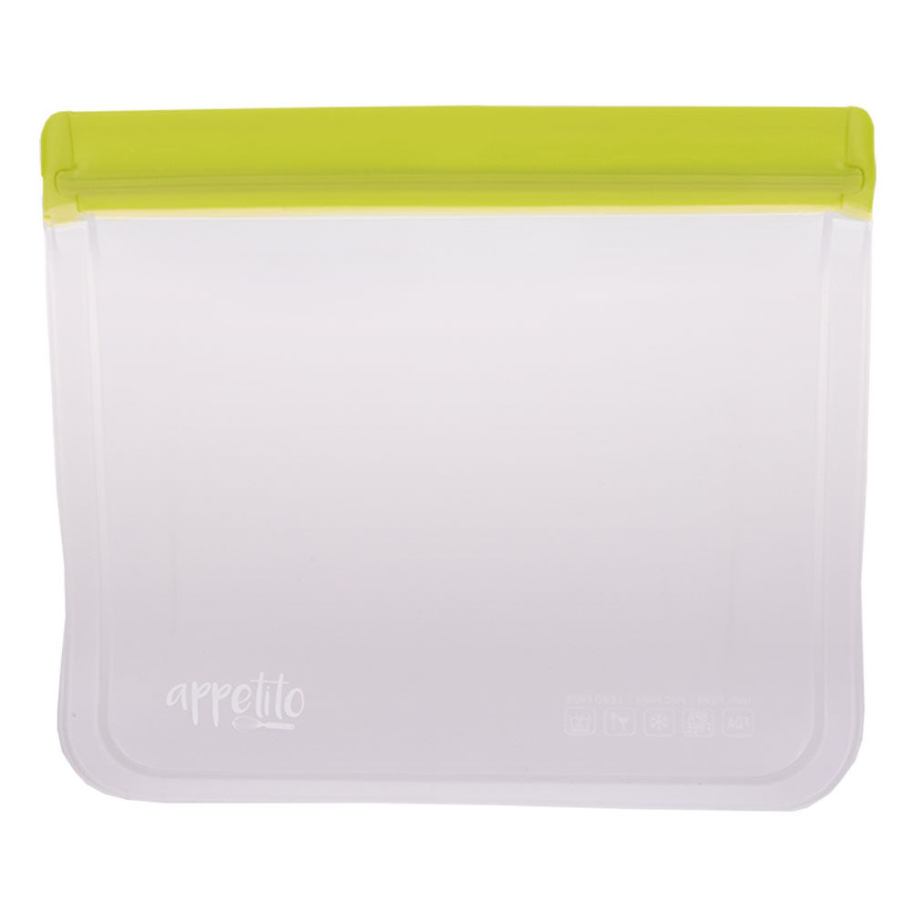 Appetito Reusable Sandwich Bag (Green)