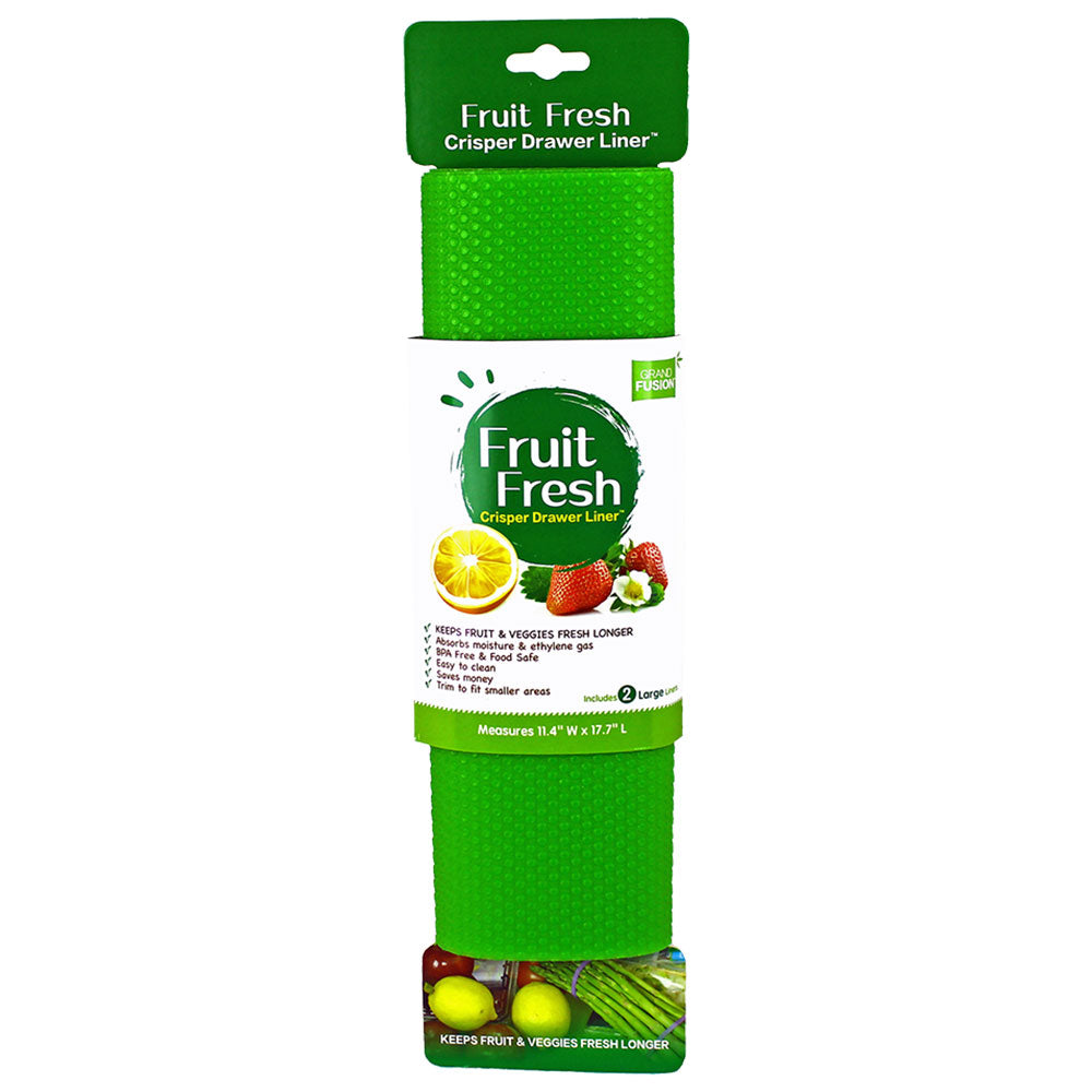 Grand Fusion Fruit Frow Crisper Drawer Liner 2pcs