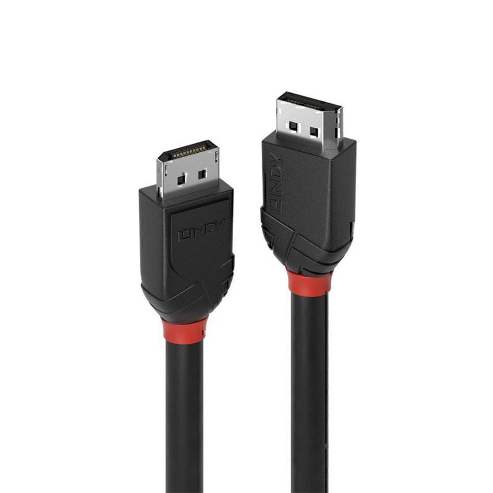 Lindy Displayport 1.4 Línea negra de cable