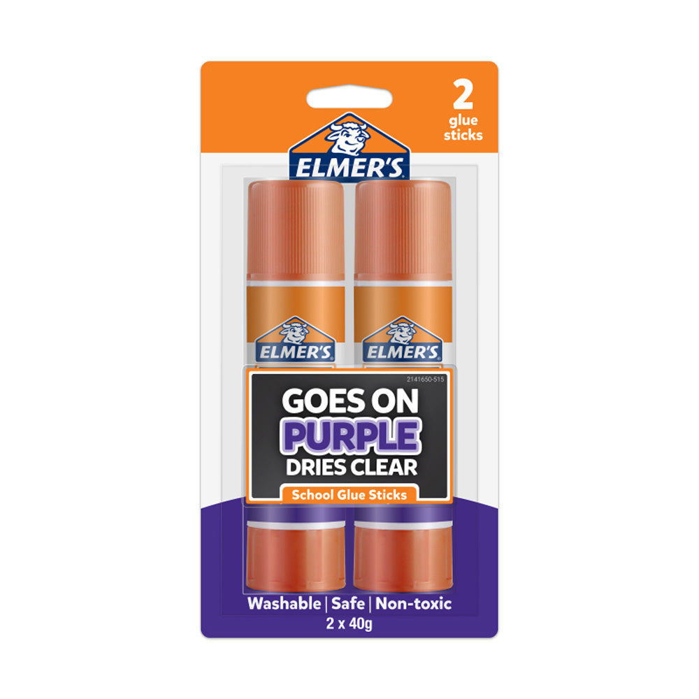 Elmers paarse lijmstick 40 g