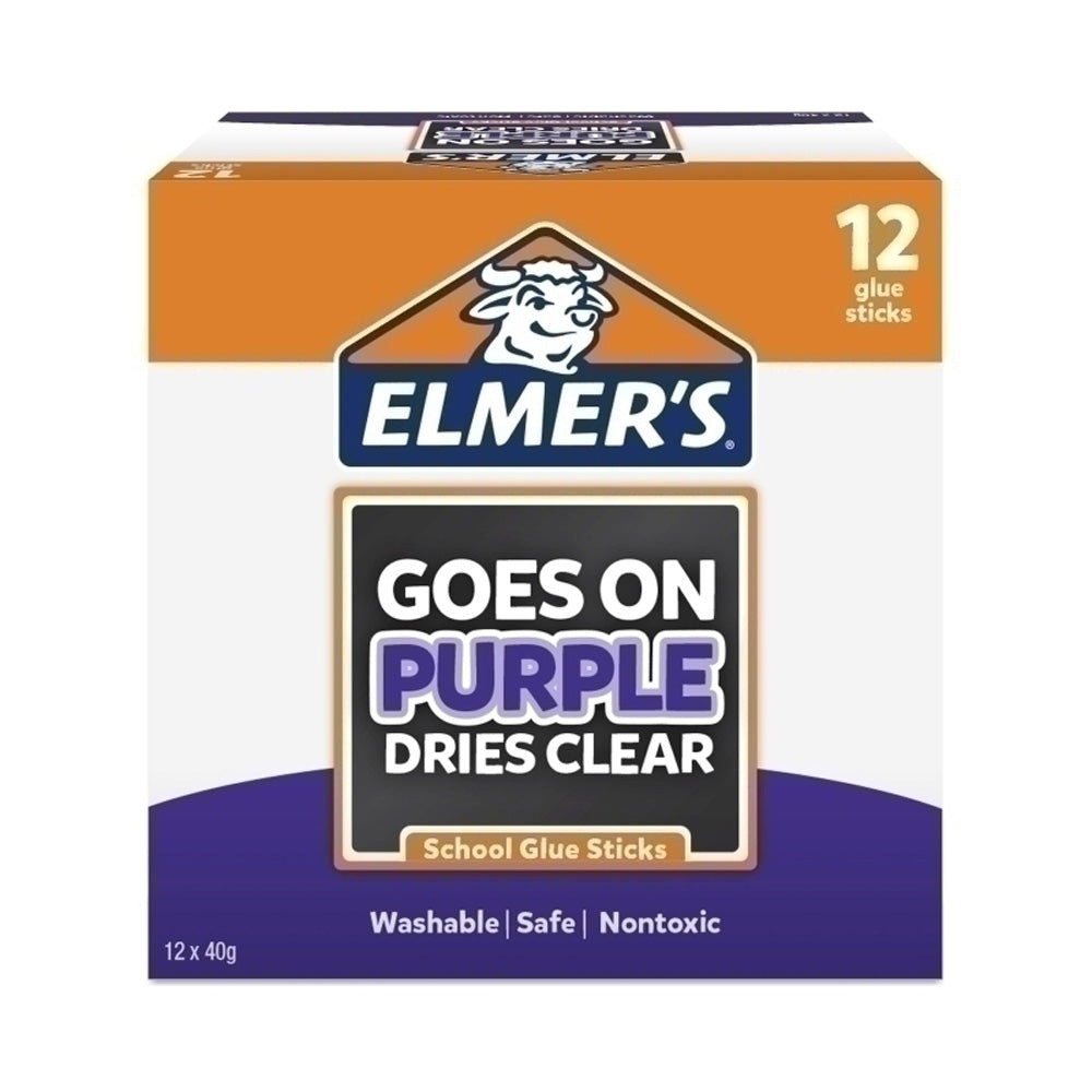 Elmers paarse lijmstick 40 g