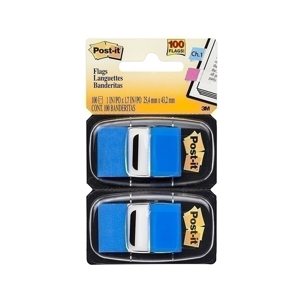 Post-it 2-pack 25x43mm flagg (boks med 6)