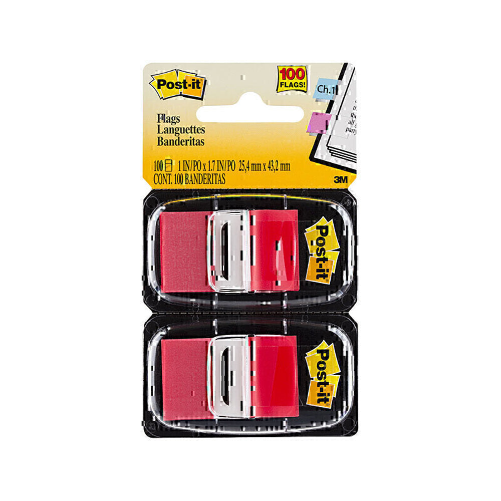 Post-it 2-pack 25x43mm vlaggen (doos van 6)