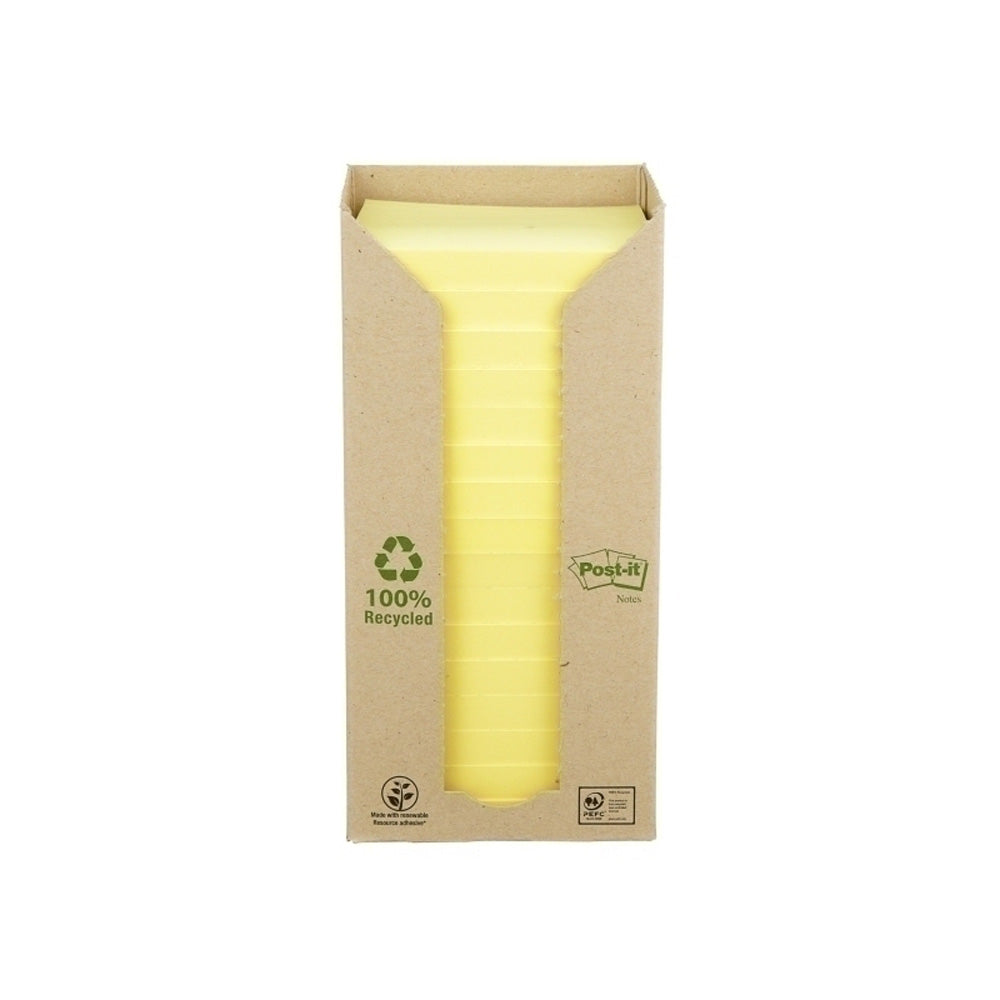 Notatki z recyklingu po recyklingu Canary Yellow 16pk