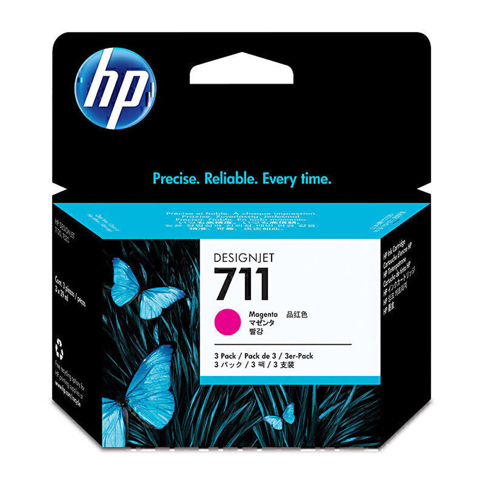 HP 711 blekkpatron 29ml 3pk