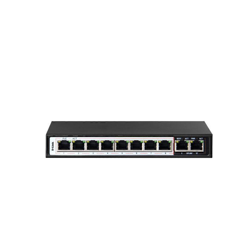 Switch POE D-Link con porta di portata lunga