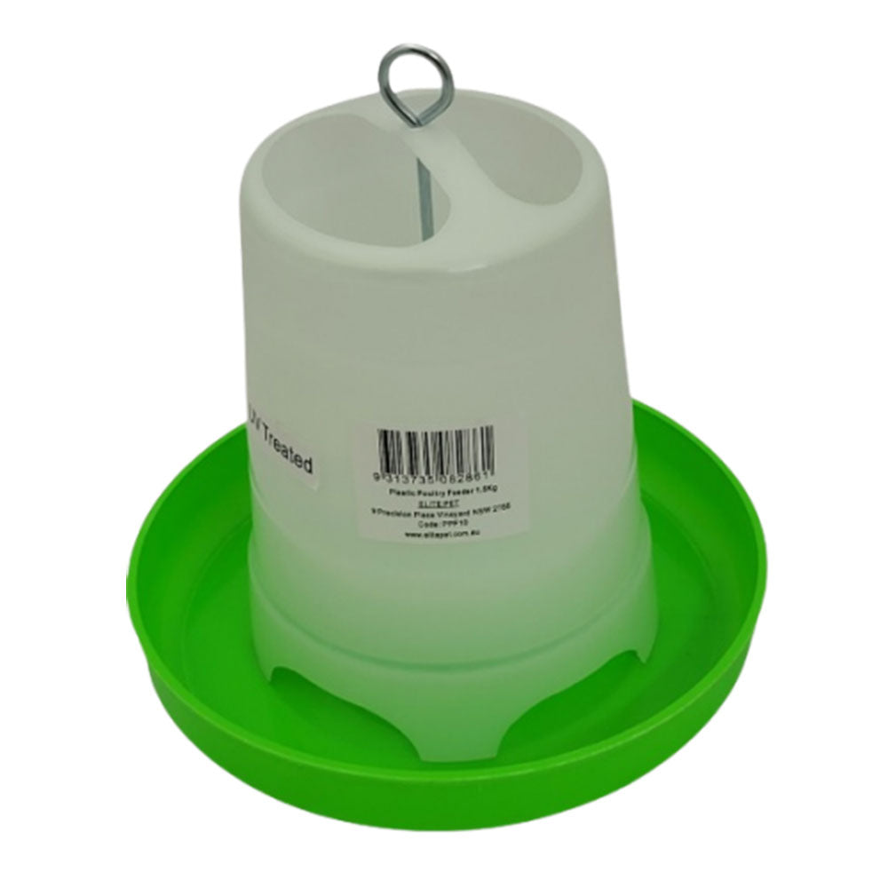 Elite Pet Plastic Poultry Feeder