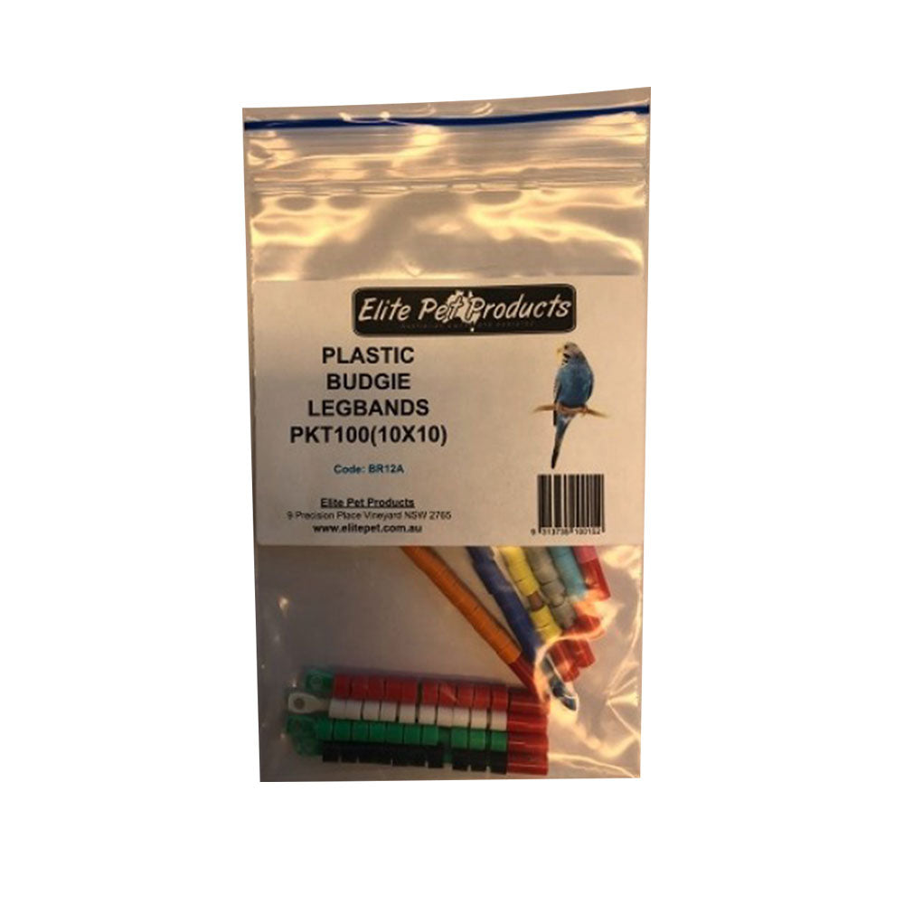 Anello per gambe in plastica PET Elite 100pk