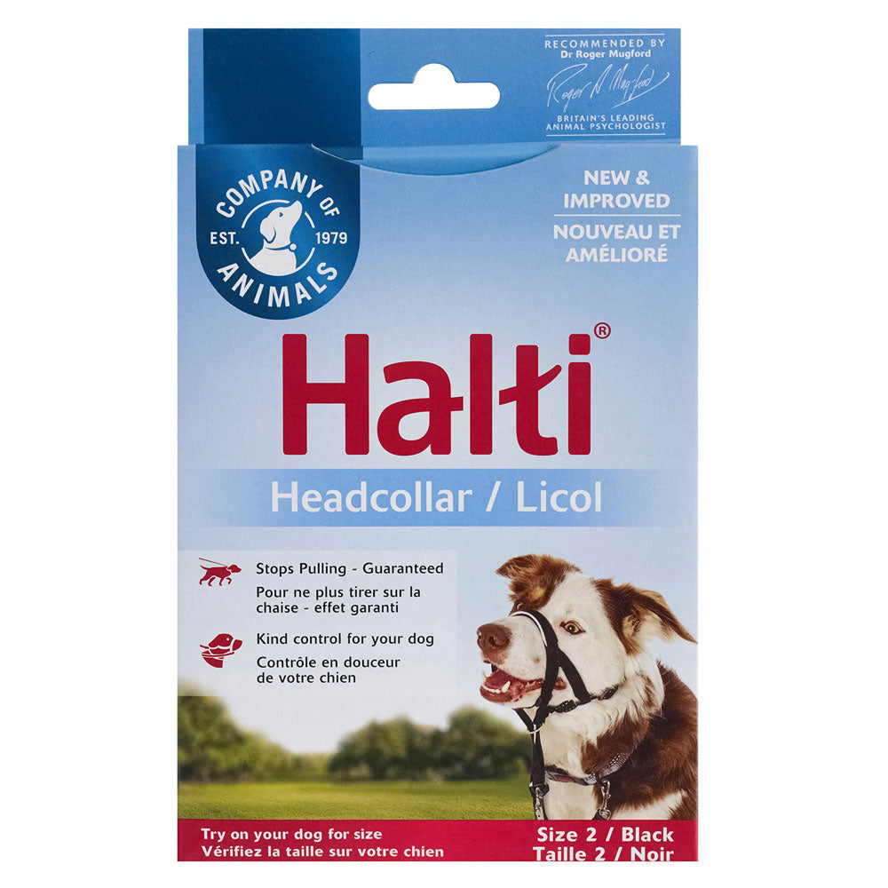 Halti Dog Head Collar (Black)