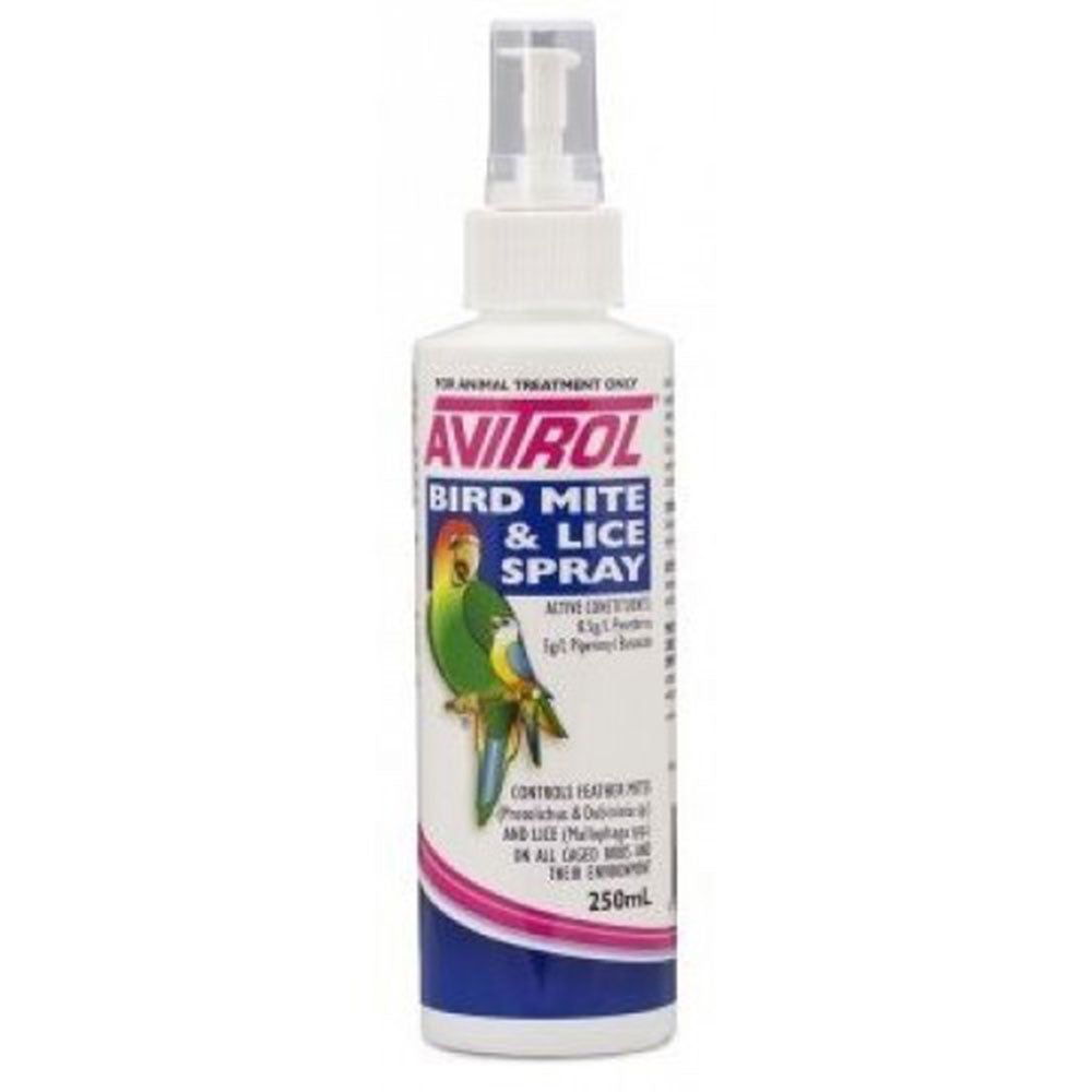 Avitrol Pet Bird Mit & Lösspray