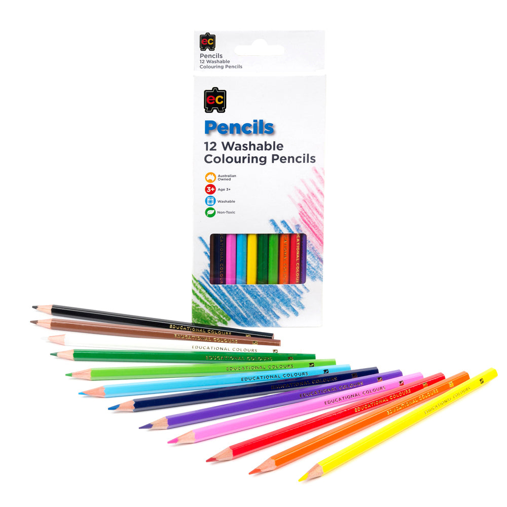 EC Colour Pencils 12pk