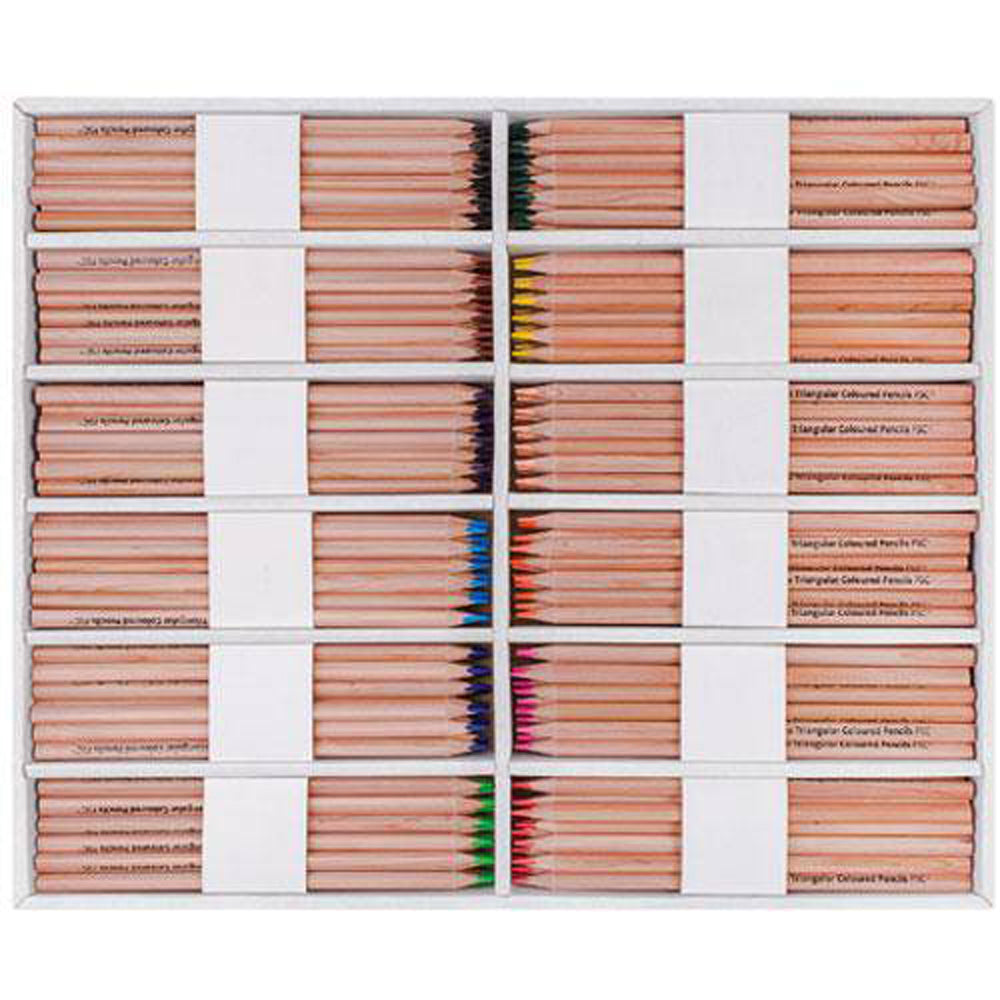 Basics Triangular Colour Pencils