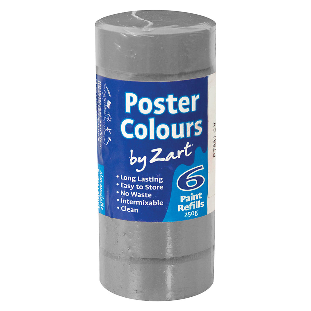 Zart Poster Colours Refill 6pcs
