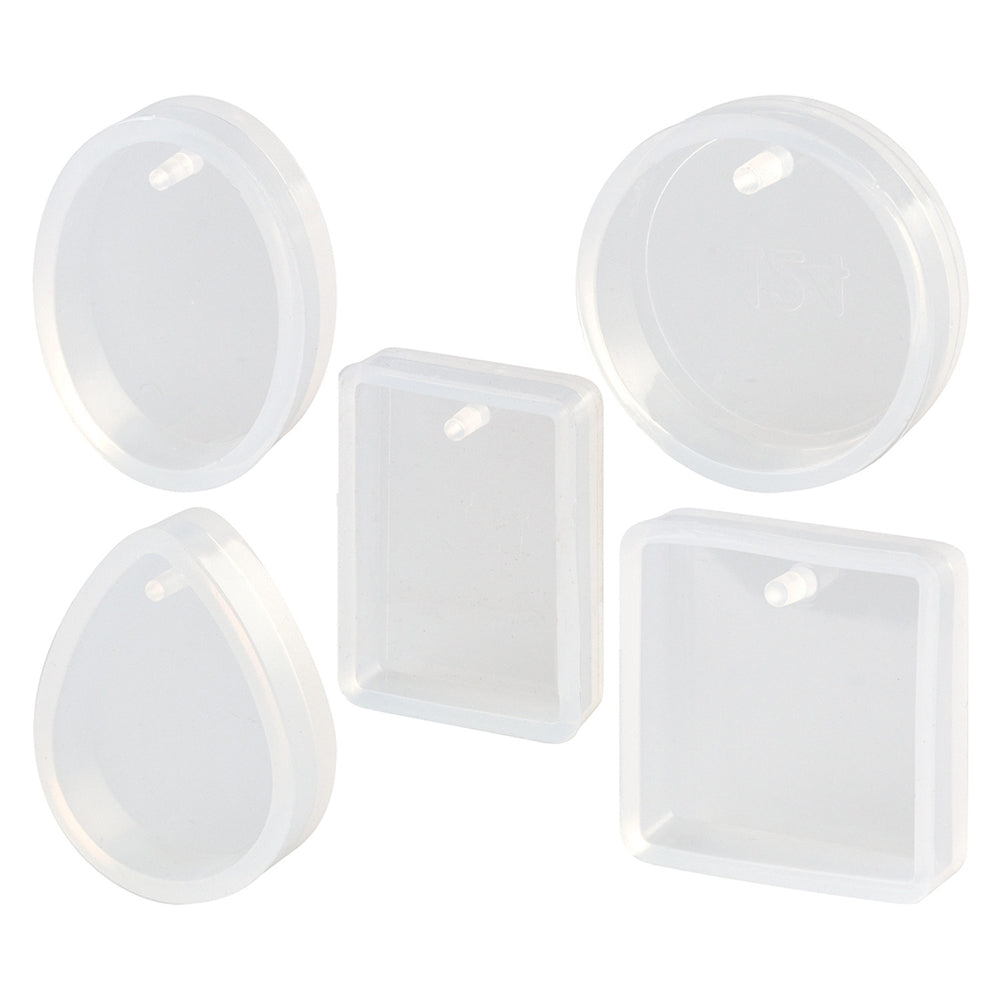 Silicone Jewellery Moulds 5pcs