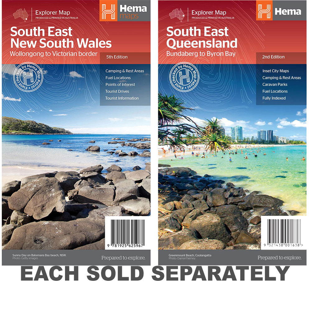 Hema South East Australia Map