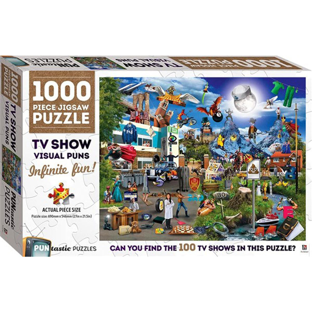 Puntic Puns Visual Jigsaw Puzzle 1000pcs