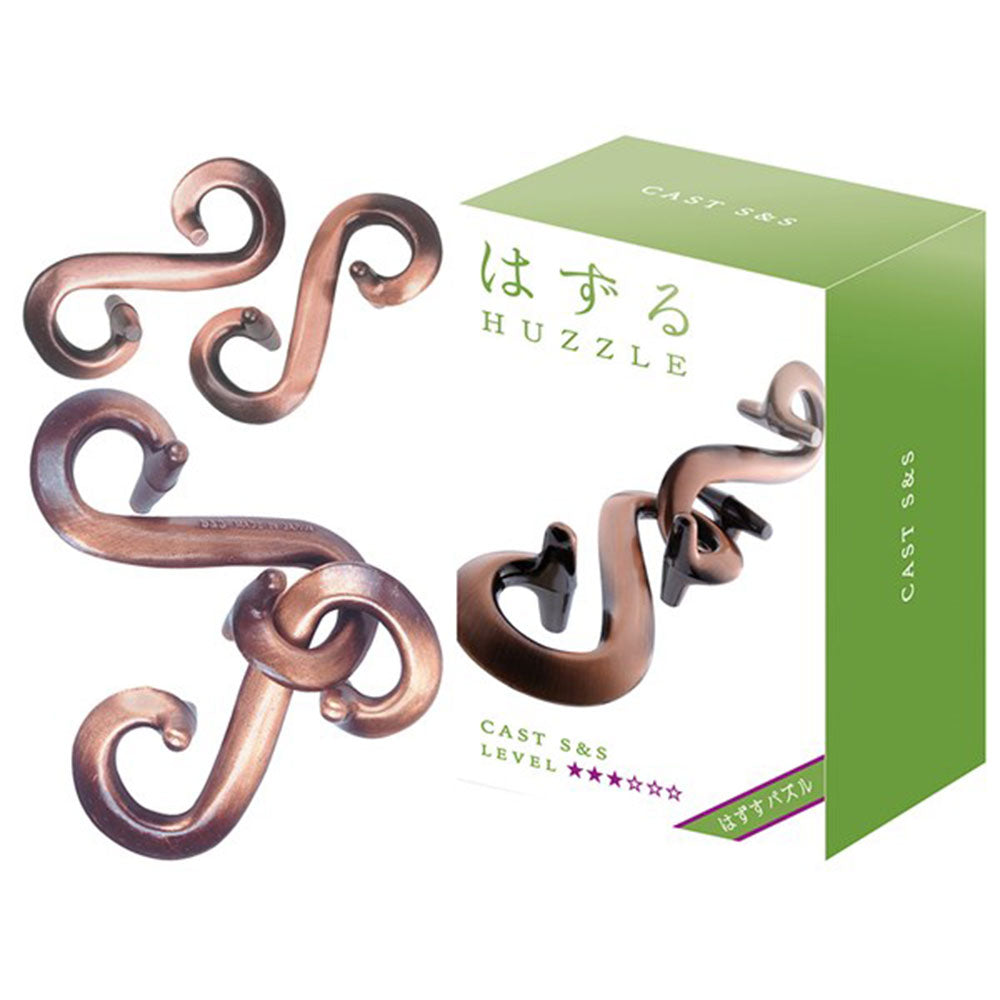 Hanayama L3 CAST HUZZLLE Brain Teaser Puzzle