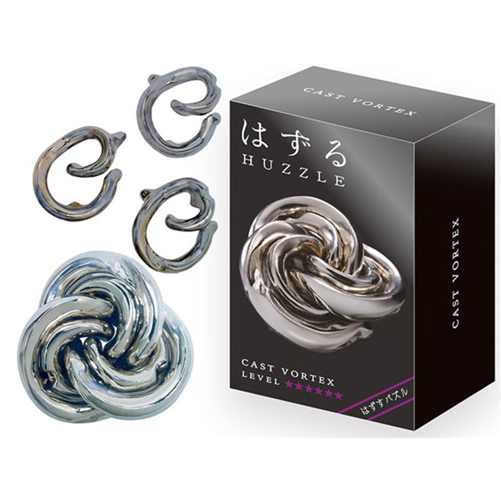 Hanayama L6 CAST HUZZLLE Brain Teaser Puzzle