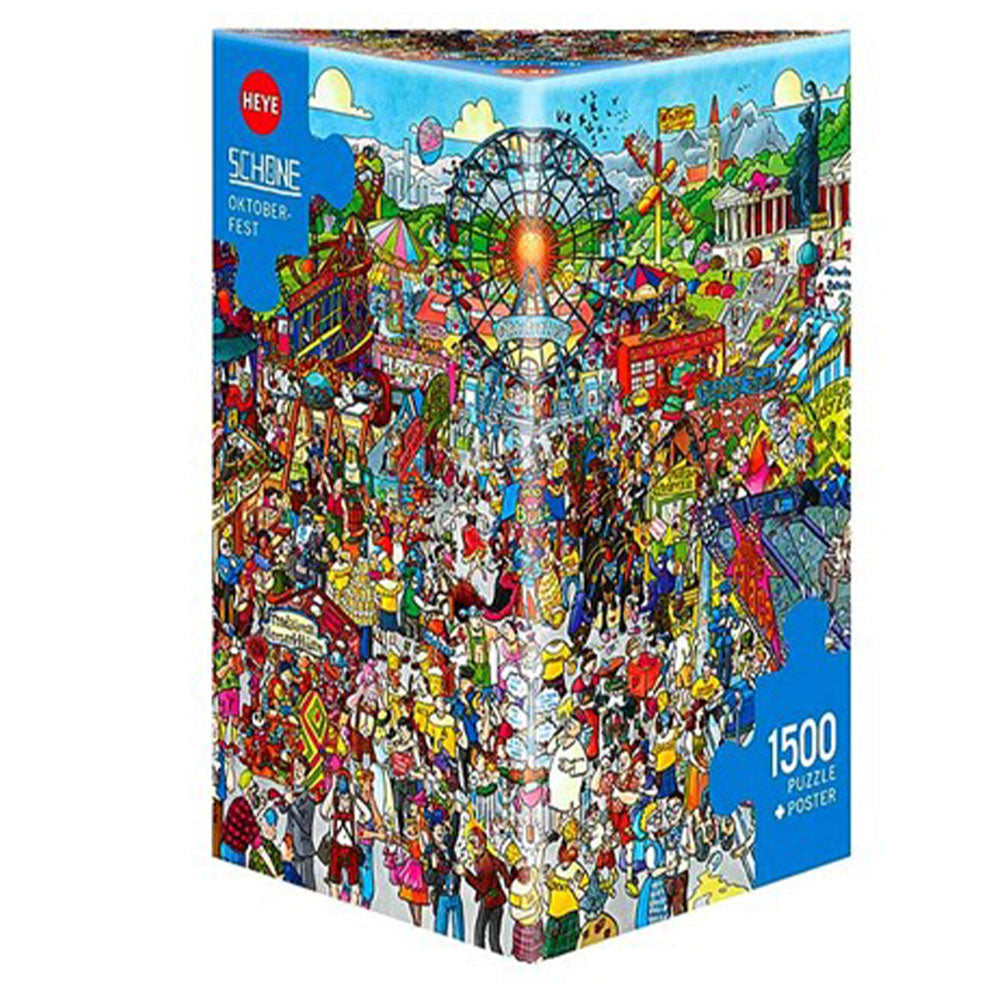 Heye Christoph Schone Triangular Puzzle 1500PCS