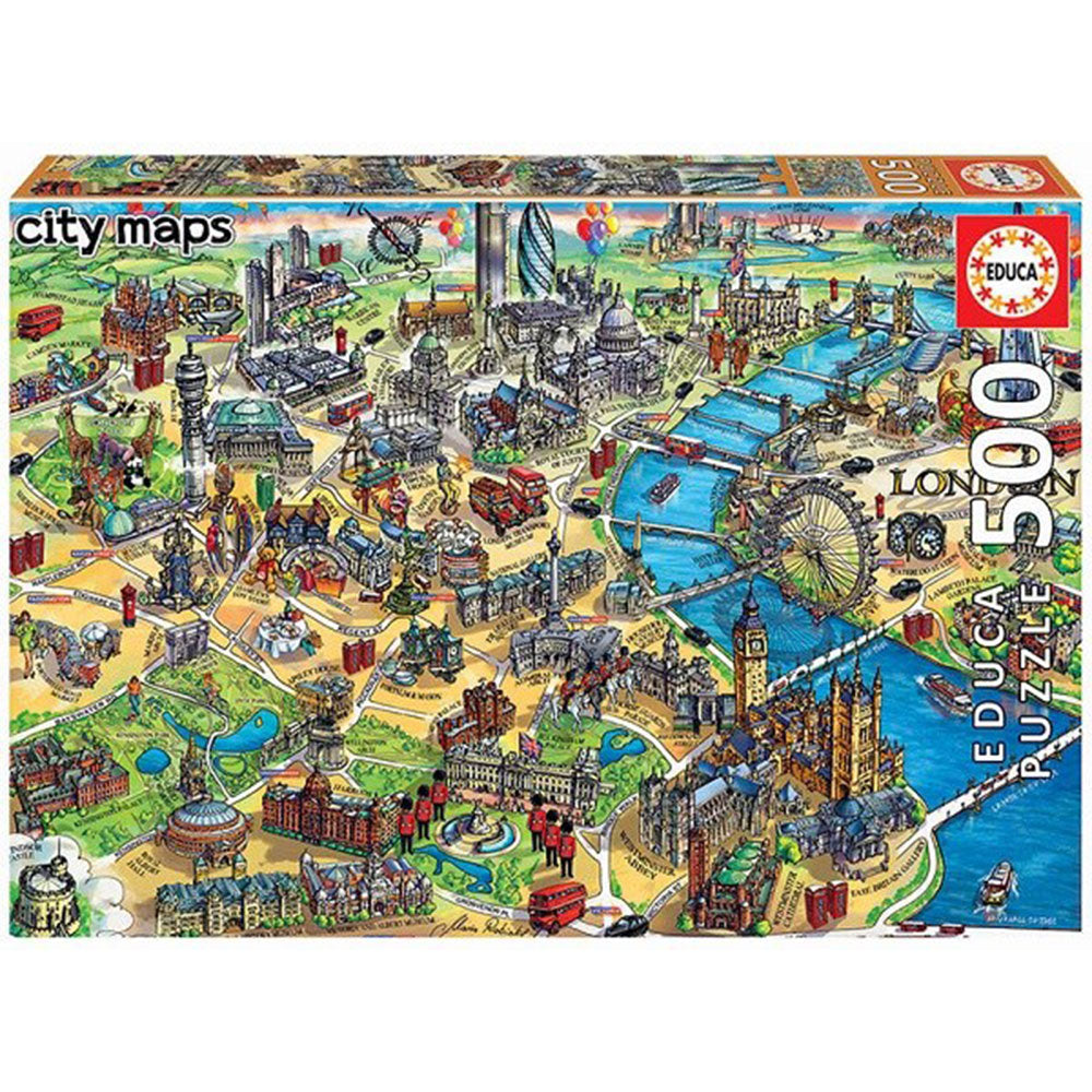 Éduca map puzzle 500pcs