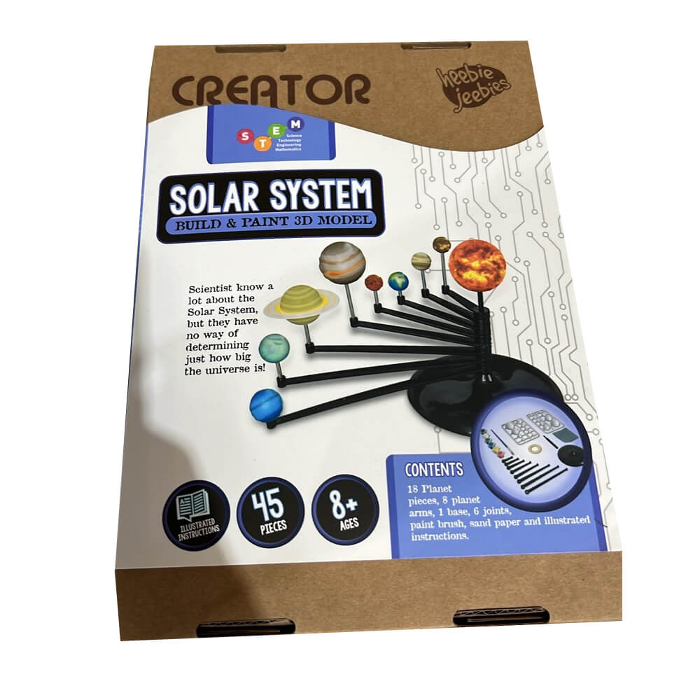 Sistema solare Build & Paint Model 3D