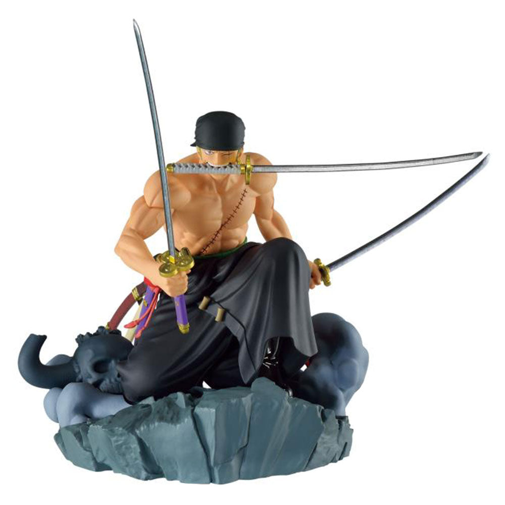 Banpresto één stuk dioramatic roronoa figuur