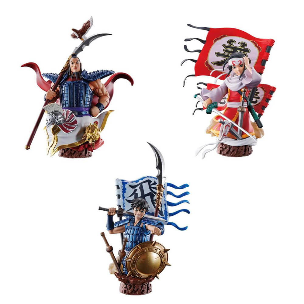 Megahouse Petitrama Kingdom Domination vol. 1 figura conjunto