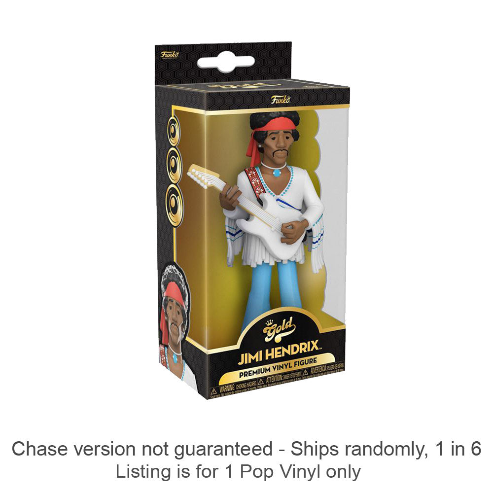 Jimi Hendrix Vinyl Gold Chase Ships 1 sur 6