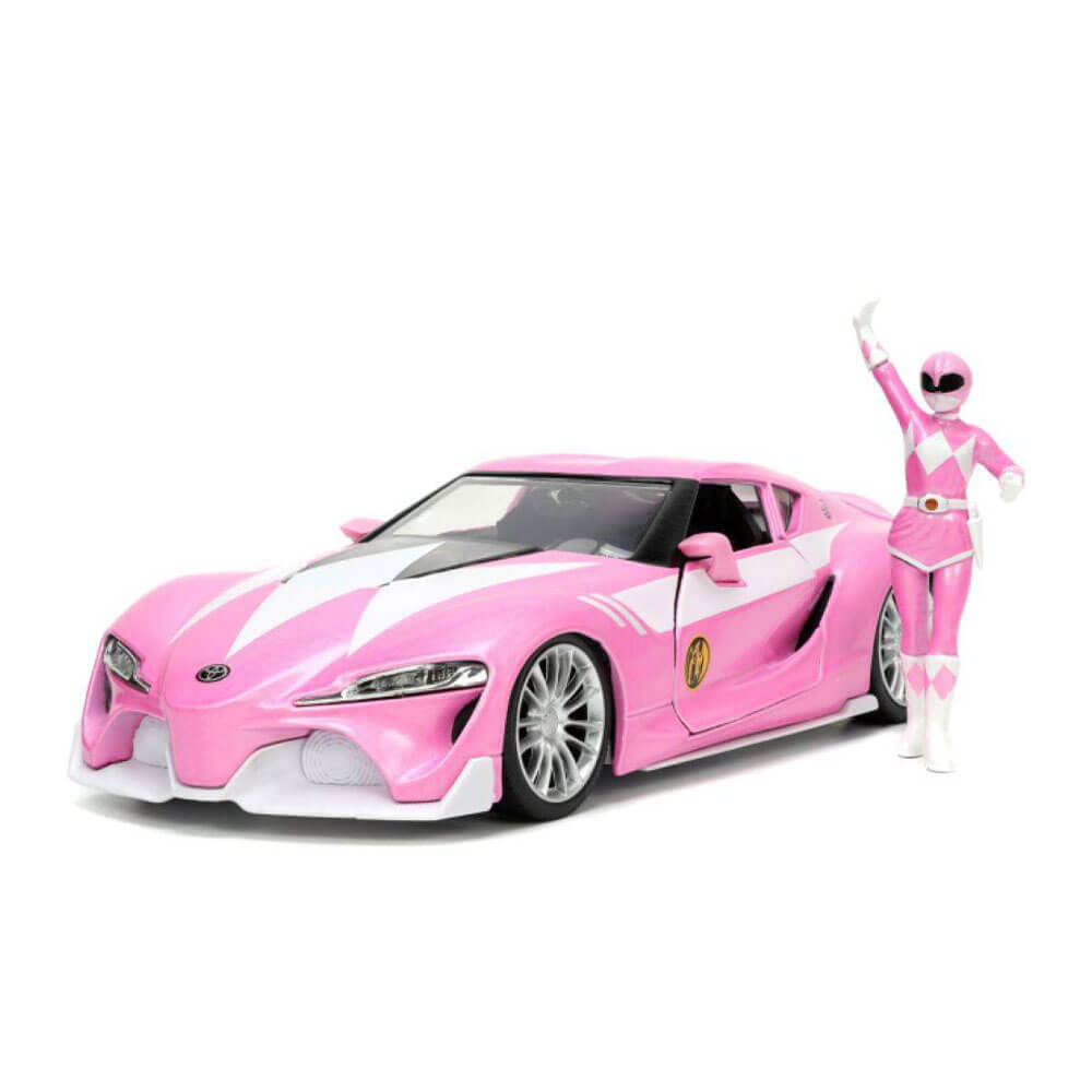 Power Rangers Toyota FT-1 met Pink Ranger