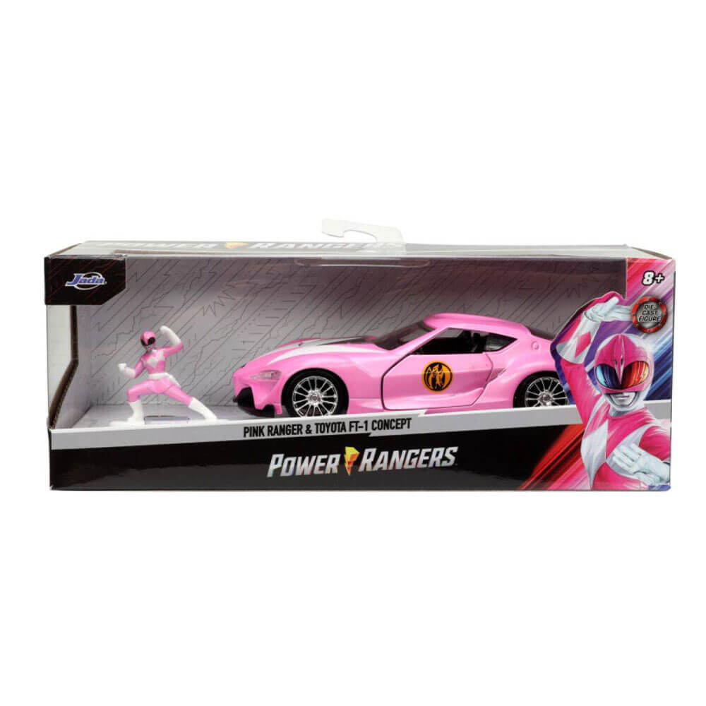 Power Rangers Toyota FT-1 met Pink Ranger