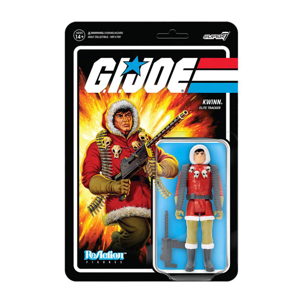 G.I. Joe Kwinn ReAction 3.75" Action Figure