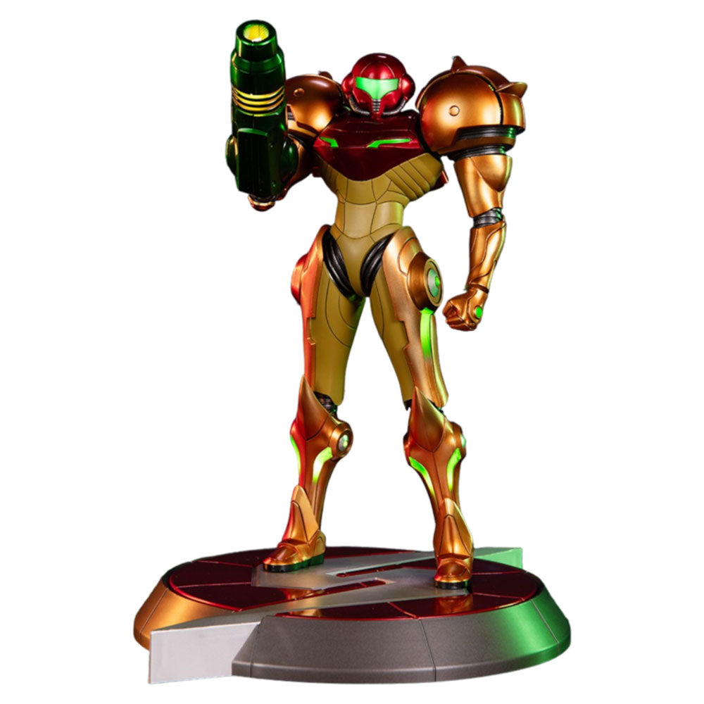 Metroid Prime Samus Varia Suit estatua de PVC