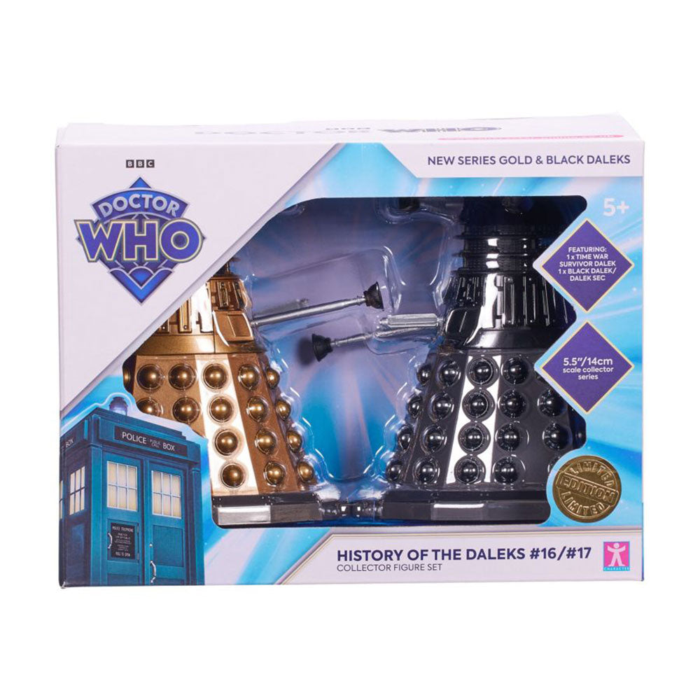 Doctor Who History of the Daleks figur sett