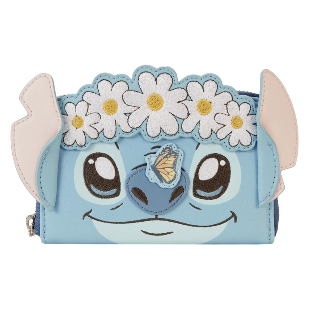 Lilo & Stitch Springtime Stitch Cosplay Zip Around Wallet