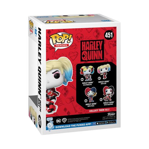 DC Comics Harley Quinn with Bat Pop! Vinyl