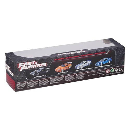 F&F Don's Charger & Brian's Supra 1:32 Diecast Ride 2pk