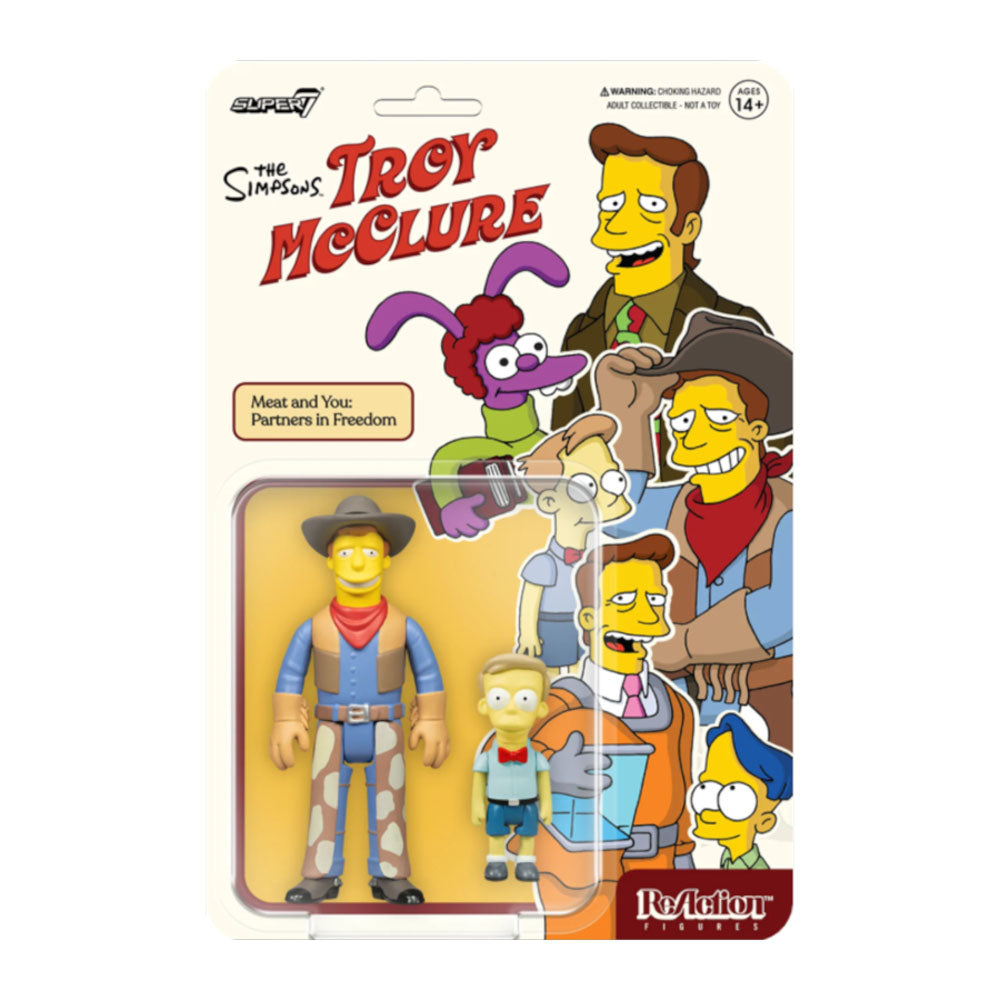 Troy McClure Meat & You: Partners in Freedom Reaction 3.75"