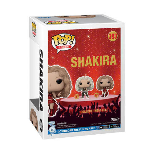 Shakira Super Bowl Glitter Pop! Vinyl