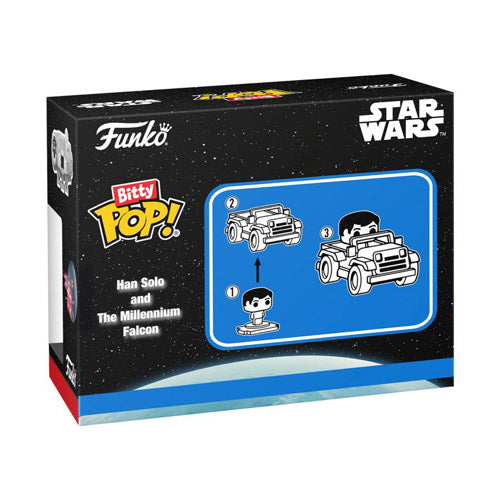 Star Wars Han Solo with MilleniumFalcon Bitty Pop! Ride